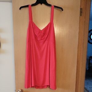 Elegant Red Women's Dress
